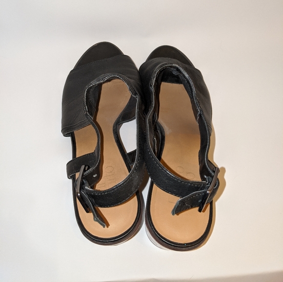 Franco Sarto Peep Toe Heel Slingback - Picture 4 of 5